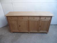Reclaimed Pine 4 Door 4 Drawer Plain Panel TV Stand / Dresser Base to wax / paint (4 of 8) Reclaimed Pine 4 Door 4 Drawer Plain Panel TV Stand / Dresser Base to wax / paint (4 of 8)