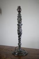 Bronze Table Lamp - Bearded Man (4 of 10) Bronze Table Lamp - Bearded Man (4 of 10)