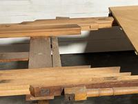 Huge Bleached Oak French Extending Dining Table (22 of 24) Huge Bleached Oak French Extending Dining Table (22 of 24)