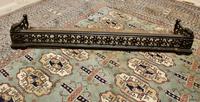 Victorian Arts & Crafts Cast Iron Fender Decorated with Sun Flowers (2 of 5) Victorian Arts & Crafts Cast Iron Fender Decorated with Sun Flowers (2 of 5)