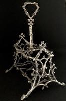 Aesthetic Silver Plated Christopher Dresser Style Bottle Holder (3 of 4) Aesthetic Silver Plated Christopher Dresser Style Bottle Holder (3 of 4)