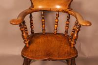 19th Century Captains Chair in Ash & Elm (3 of 5) 19th Century Captains Chair in Ash & Elm (3 of 5)