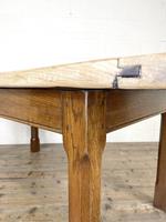 Antique Oak Scrub Top Kitchen Table (4 of 11) Antique Oak Scrub Top Kitchen Table (4 of 11)