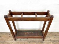 Antique Mahogany Three Section Stick Stand (5 of 8) Antique Mahogany Three Section Stick Stand (5 of 8)