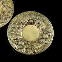 Magnificent Georgian Pair of Solid Silver Gilt Charger / Platter Dishes - George Burrows 1824 (5 of 27) Magnificent Georgian Pair of Solid Silver Gilt Charger / Platter Dishes - George Burrows 1824 (5 of 27)