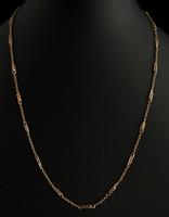 Antique Edwardian 9ct Gold Chain Necklace, Fancy Link (5 of 9) Antique Edwardian 9ct Gold Chain Necklace, Fancy Link (5 of 9)