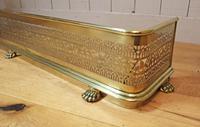 19th Century Fretwork Brass Fire Fender (4 of 9) 19th Century Fretwork Brass Fire Fender (4 of 9)