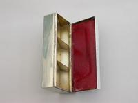 Victorian Silver Triple Compartment Stamp Box (12 of 15) Victorian Silver Triple Compartment Stamp Box (12 of 15)