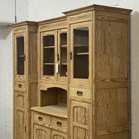 Very large antique dresser with glazed display cupboards (9 of 9) Very large antique dresser with glazed display cupboards (9 of 9)