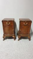 Top Quality Burr Walnut Bedside Lamp Cabinets (2 of 16) Top Quality Burr Walnut Bedside Lamp Cabinets (2 of 16)