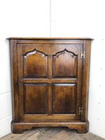 Early 20th Century Oak Corner Cupboard (3 of 8) Early 20th Century Oak Corner Cupboard (3 of 8)