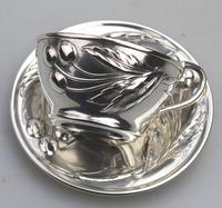 Eduard Friedman - Extremely Rare 800 Solid Silver Vienna Cup & Saucer 1900 (5 of 15) Eduard Friedman - Extremely Rare 800 Solid Silver Vienna Cup & Saucer 1900 (5 of 15)