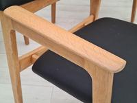 Danish design, Bjerringbro Savværk Møbelfabrik, 1970s, set of 6 dining armchairs, reupholstered (16 of 18) Danish design, Bjerringbro Savværk Møbelfabrik, 1970s, set of 6 dining armchairs, reupholstered (16 of 18)