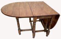 Good Quality Solid Oak Drop Leaf Table (2 of 6) Good Quality Solid Oak Drop Leaf Table (2 of 6)