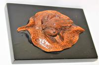 Charming & Well Carved Japanese Boxwood Paper Weight Depicting a Frog (3 of 8) Charming & Well Carved Japanese Boxwood Paper Weight Depicting a Frog (3 of 8)