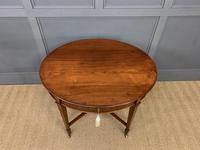 Edwardian Walnut Oval Occasional Table (8 of 13) Edwardian Walnut Oval Occasional Table (8 of 13)