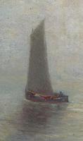 W. H. Renwick Small Edwardian Moonlit Sailing Seascape Oil Painting (8 of 11) W. H. Renwick Small Edwardian Moonlit Sailing Seascape Oil Painting (8 of 11)