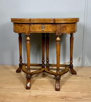 Late Victorian Burr Walnut Card Table (9 of 9) Late Victorian Burr Walnut Card Table (9 of 9)