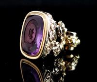 Antique Georgian gold seal fob, Amethyst (6 of 10) Antique Georgian gold seal fob, Amethyst (6 of 10)