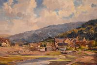 Oil painting by Alec Caruthers Gould "Porlock"" (6 of 11) Oil painting by Alec Caruthers Gould "Porlock"" (6 of 11)