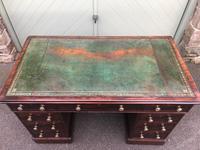 Antique Mahogany Pedestal Writing Desk (2 of 11) Antique Mahogany Pedestal Writing Desk (2 of 11)