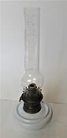 Edwardian Cast Iron and Glass Rise and Fall Oil Lamp c.1900 (8 of 10) Edwardian Cast Iron and Glass Rise and Fall Oil Lamp c.1900 (8 of 10)