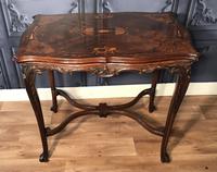Quality Inlaid Walnut Occasional Table (8 of 18) Quality Inlaid Walnut Occasional Table (8 of 18)