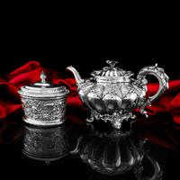 Magnificent Georgian Solid Silver Tea Set / Service 3 Piece Set - Barnard 1835 (27 of 29) Magnificent Georgian Solid Silver Tea Set / Service 3 Piece Set - Barnard 1835 (27 of 29)