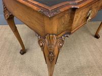 Excellent Queen Anne Style Burr Walnut Writing Table (9 of 16) Excellent Queen Anne Style Burr Walnut Writing Table (9 of 16)
