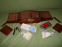 Solid Figured Oak Games Box + Accessories c.1890 (16 of 18) Solid Figured Oak Games Box + Accessories c.1890 (16 of 18)
