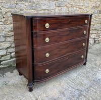 Regency Mahogany Bow Fronted Column Chest of Drawers (3 of 21) Regency Mahogany Bow Fronted Column Chest of Drawers (3 of 21)