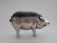 Edwardian Novelty Antique Silver Pig Pin Cushion by Adie & Lovekin, Birmingham 1902 (3 of 10) Edwardian Novelty Antique Silver Pig Pin Cushion by Adie & Lovekin, Birmingham 1902 (3 of 10)