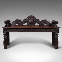 Antique Gothic Bench, Scottish, Oak, Love Seat, Hall Pew, Victorian c.1850 (2 of 12) Antique Gothic Bench, Scottish, Oak, Love Seat, Hall Pew, Victorian c.1850 (2 of 12)