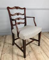 George III Mahogany Ladderback Armchair (2 of 4) George III Mahogany Ladderback Armchair (2 of 4)
