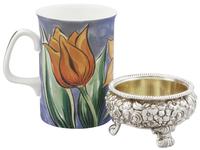Sterling Silver Salts - Antique George III 1818 (5 of 9) Sterling Silver Salts - Antique George III 1818 (5 of 9)