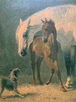 Aft: Emil Volkers Beautiful Vintage Framed Equestrian Print On Board (5 of 12) Aft: Emil Volkers Beautiful Vintage Framed Equestrian Print On Board (5 of 12)