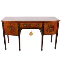 Georgian Mahogany Bowfront Sideboard (8 of 8) Georgian Mahogany Bowfront Sideboard (8 of 8)