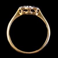 Art Deco Diamond Cluster Ring 18ct Gold Platinum Circa 1920 (3 of 6) Art Deco Diamond Cluster Ring 18ct Gold Platinum Circa 1920 (3 of 6)