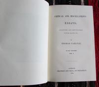 1869 Works of Thomas Carlyle, 10 Volumes Bound in Fine Full Tree Calf Leather (2 of 5) 1869 Works of Thomas Carlyle, 10 Volumes Bound in Fine Full Tree Calf Leather (2 of 5)