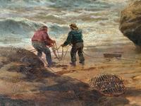 Gigantic George Henry Jenkins 19th Century Seascape Oil Painting (9 of 12) Gigantic George Henry Jenkins 19th Century Seascape Oil Painting (9 of 12)