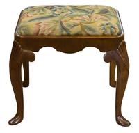 19th Century Walnut George I Style Stool (3 of 6) 19th Century Walnut George I Style Stool (3 of 6)