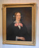 Victorian Naïve Portrait Oil Painting of a Lady (2 of 9) Victorian Naïve Portrait Oil Painting of a Lady (2 of 9)