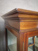 Edwardian Inlaid Mahogany Display / China Cabinet (4 of 10) Edwardian Inlaid Mahogany Display / China Cabinet (4 of 10)