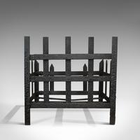 Antique Fire Basket, Wrought Iron, Firewood, Log Burner, Grate, Victorian, 1900 (5 of 8) Antique Fire Basket, Wrought Iron, Firewood, Log Burner, Grate, Victorian, 1900 (5 of 8)