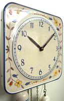 Rare Kitch Ceramic Pot Clock – Weight Driven 1950s Kitchen Striking Wall Clock (8 of 10) Rare Kitch Ceramic Pot Clock – Weight Driven 1950s Kitchen Striking Wall Clock (8 of 10)