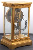 Antique French Table Regulator Compensating Pendulum 8 Day 4 Glass Mantel Clock (12 of 13) Antique French Table Regulator Compensating Pendulum 8 Day 4 Glass Mantel Clock (12 of 13)