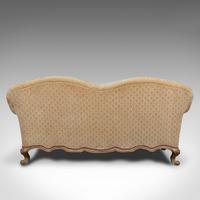 Antique 2 Seat Sofa, French, Textile, Beech, Settee, C.1900 (6 of 12) Antique 2 Seat Sofa, French, Textile, Beech, Settee, C.1900 (6 of 12)