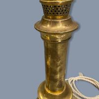 Pair of Brass Column Table Lamps (3 of 7) Pair of Brass Column Table Lamps (3 of 7)