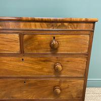 Victorian Country House Figured Mahogany Antique Chest of Drawers (3 of 6) Victorian Country House Figured Mahogany Antique Chest of Drawers (3 of 6)
