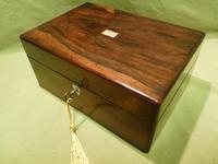 Inlaid Rosewood Jewellery – Vanity Box c.1860 (3 of 14) Inlaid Rosewood Jewellery – Vanity Box c.1860 (3 of 14)